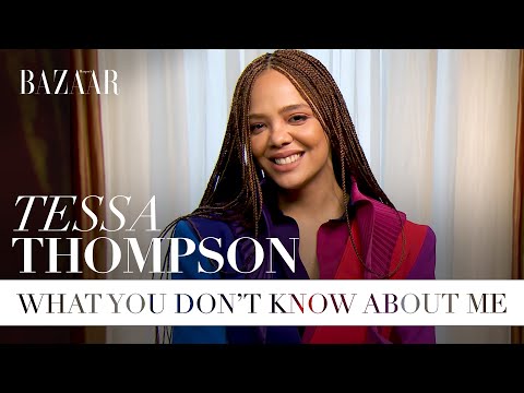 Tessa Thompson shares her top beauty trick & why she doesn't believe in guilty pleasures | Bazaar UK