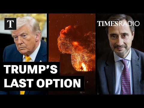 Donald Trump Warned Against ‘Last Option’ of Iran Power Plant Strikes | Sir Robin Niblett