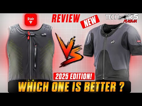 "Tech-Air 5 Plasma vs Dainese Smart Jacket Review | which one's BEST?