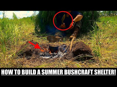 How to Build a Survival Shelter!