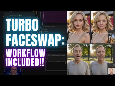 TURBO Face Swapping with ComfyUI and SDXL