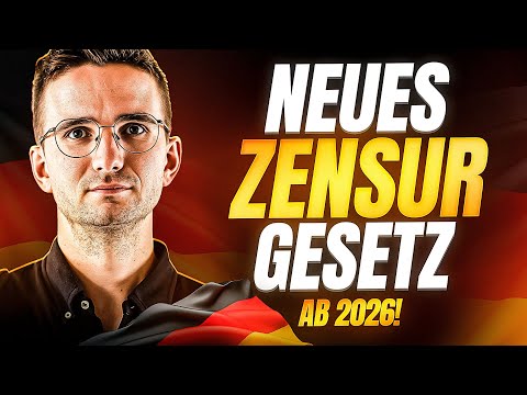 ZENSUR GESETZ 2026: MEINUNG ab sofort STRAFBAR?! (Meinungsfreiheit in Gefahr)