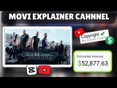 How You Earn $3000/Month with a Movie Explainer Channel – No Copyright, 100% Monitizeable