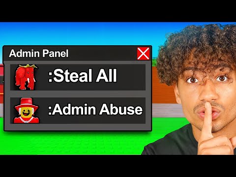 Using ADMIN PANEL To TROLL In Steal A Brainrot