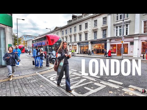 London City Walk - Exploring the Richest Areas Of London - London Chelsea Walk - King's Road [4K]