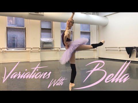 VARIATIONS WITH BELLA--Kitri at Home--Dance with Me!