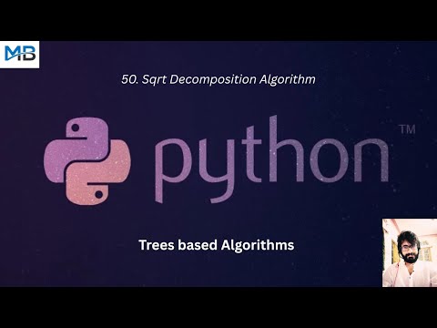 50. Sqrt Decomposition Algorithm in Python