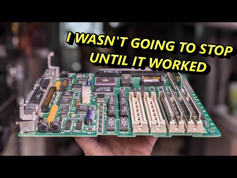 Repair of a very broken Mac SE/30 motherboard