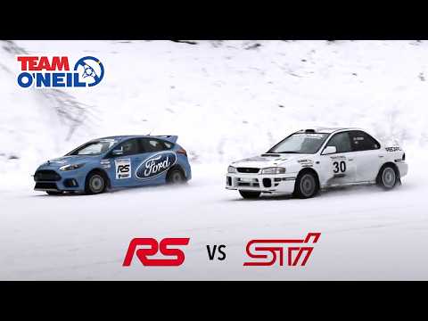 2016 Ford Focus RS vs Subaru STI Powered Rally Car