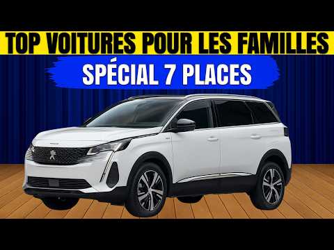 Les voitures 7 places parfaites pour familles nombreuses