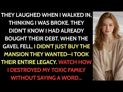 My Relatives Laughed at Me at the Auction, Then I Bought the mansion They Came to Win