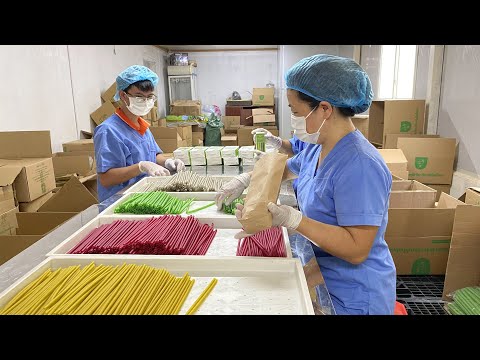ECO Products - Process of making Vegetable Straws
