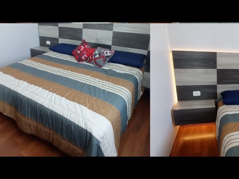 BASE DE CAMA KING SIZE PARTE 2 #elmueblemoderno