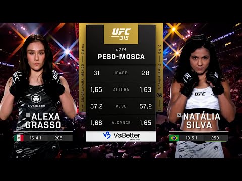 Alexa Grasso x Natália Silva | LUTA COMPLETA | Retrospectiva 2025