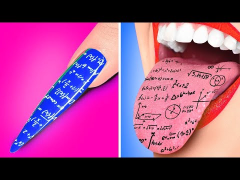 КАК СТАТЬ ЛУЧШИМ УЧЕНИКОМ В КЛАССЕ || Гениальные школьные лайфхаки от 123 GO!