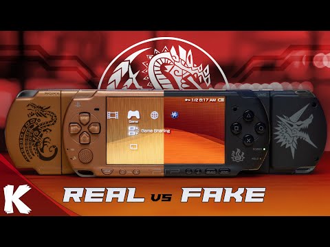 Monster Hunter PSP 2000 &amp; 3000 Shells | Real vs Fake