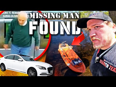 81-YEAR OLD MISSING MAN FOUND In Unexpected location After Sonar Search!