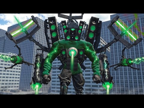 ASTRO SPEAKERMAN BOSSES VS MUTANT SKIBIDI TOILETS! - Garry's Mod