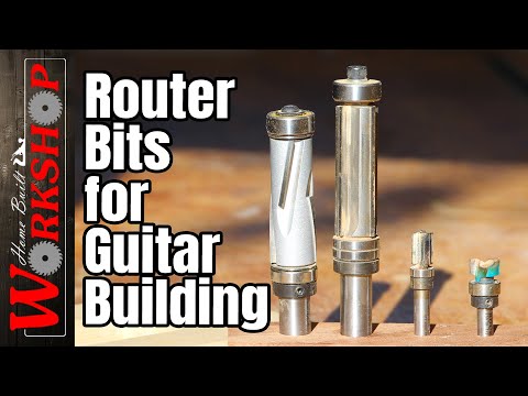 Router Bits I use for Guitar Building | As requested by You