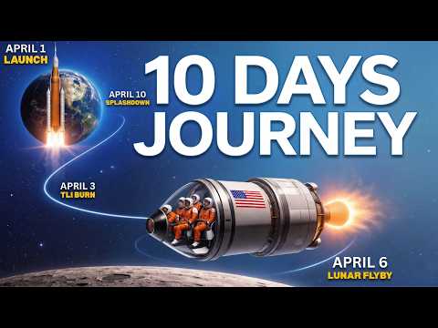 Everything That Happens During 10-day Artemis II Moon Journey