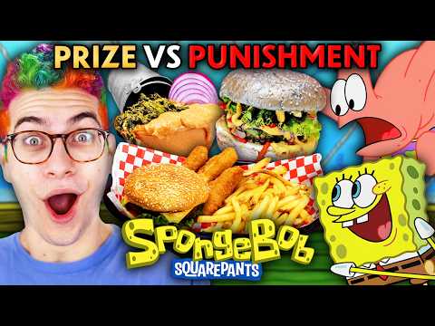 We Ate The BEST And WORST Foods From Spongebob Squarepants!