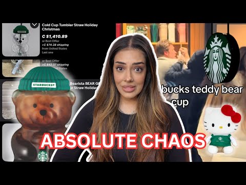 THE VIRAL STARBUCKS BEAR CUP DRAMA IS OUT OF CONTROL