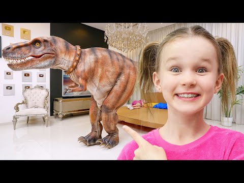 Stephi e i Baby Dinosauri: Mattina con il T-Rex Gigante! ππ¦