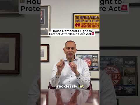 House Democrats Fight to Protect Affordable Care Act🚨