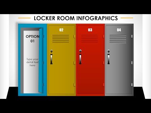 Animated Slide Design in PowerPoint | Locker Room Animation | Free Download | PowerPoint University