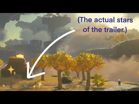 That one construct fighting a chuchu jelly in the corner of the Tears of The Kingdom trailer