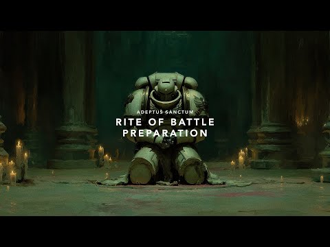 Rite of Battle Preparation | Warhammer 40k Ambience | 1 Hour of Grimdark Music