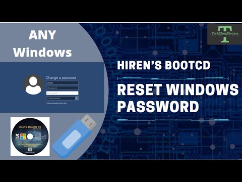 Windows Password Reset Using Hiren’s BootCD