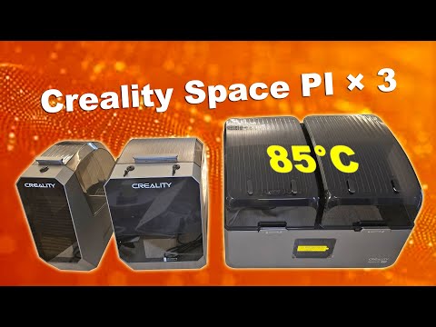 3 Creality Space Pi Filament Dryers Compared – Original, Plus & X4