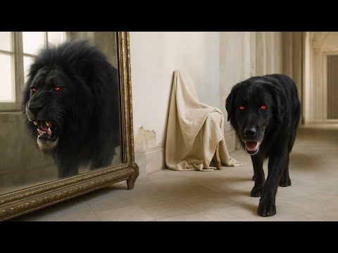 Orphan got STRANGE DOG without knowing that HIS REFLECTION reveals he's is a CREATURE with RED EYES