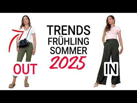 Was ist IN und was OUT im Frühling Sommer 2025? | Modetrends