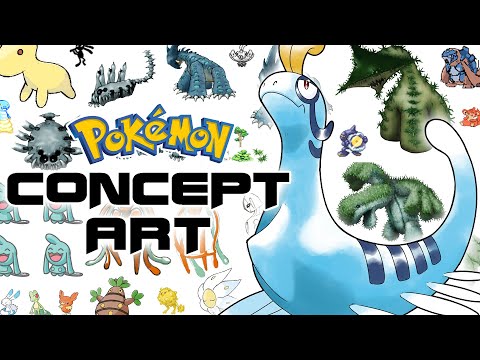 Exploring the secrets of Pokemon Concept Art