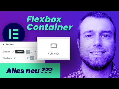 Elementor FLEXBOX Container 👉🏻 Heftige Änderung!