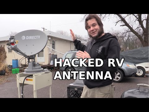 Modifying RV Satellite Dish To Track Low-Earth-Orbit Satellites