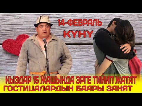 Тынар// 14-февраль майрам эмес// баарың көр//өтө күчтүү сатира