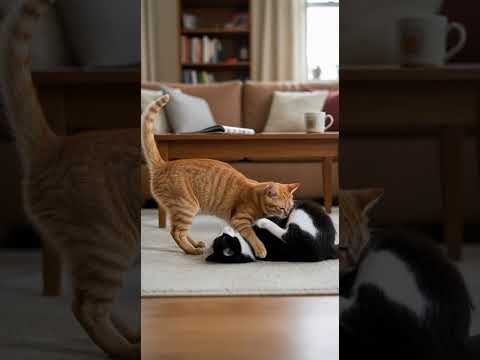 This Cat Has Zero Chill 😂#funnycats #catvideo #viralcat #petshorts