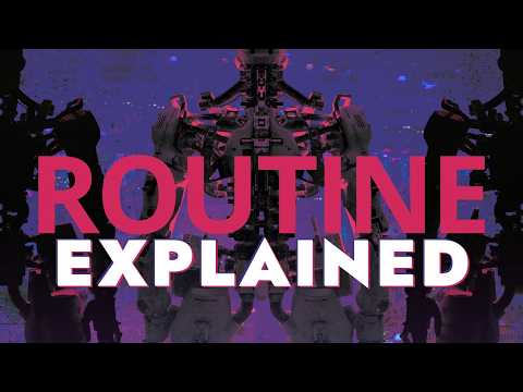 I Thought This Game Was About Scary Robots... | ROUTINE Explained
