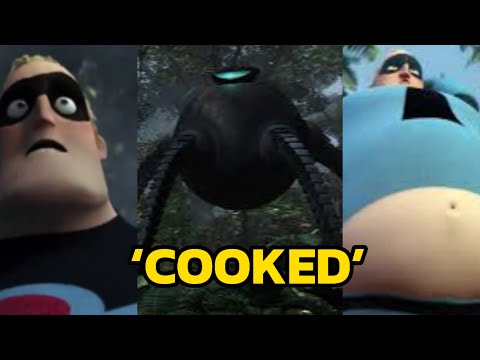When An Omnidroid Put BELT TO CHEEKS On Mr Incredible 