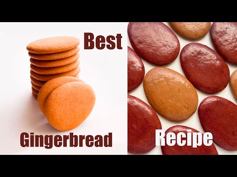 The best gingerbread cookie recipe. Delicious and easy to make 🤎