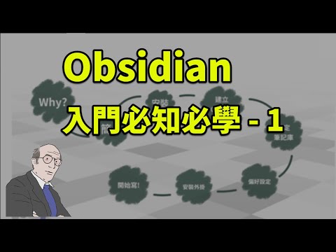 Obsidian 入門必知必學 - 1