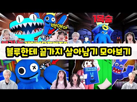 백앤아는 블루한테 끝까지 살아남을 수 있을까!?