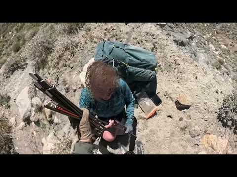 Intense, cliff hoist rescue of Pacific Crest Trail hiker in Whitewater, 4/13/25.