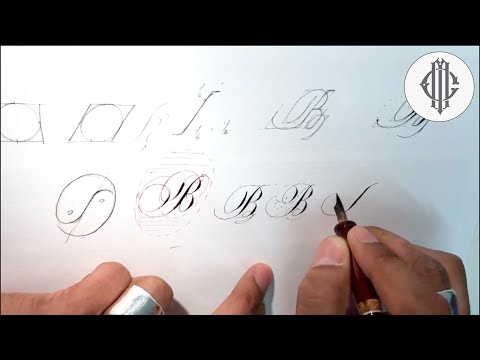 Copperplate Script Yin & Yang Approach Calligraphy Manual