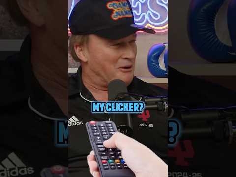 Jon Gruden watches A LOT of film 😂🏈