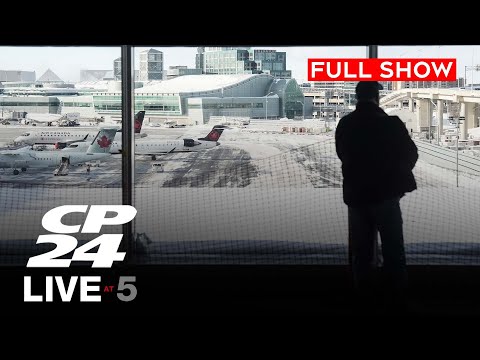 Winter storm blankets parts of the GTHA with 60 cm of snow | CP24 Live at Five for Jan. 26, 2026