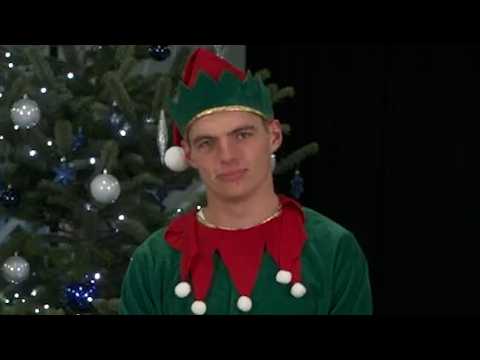 10 Totally Goofy Minutes of F1 Drivers Celebrating Christmas